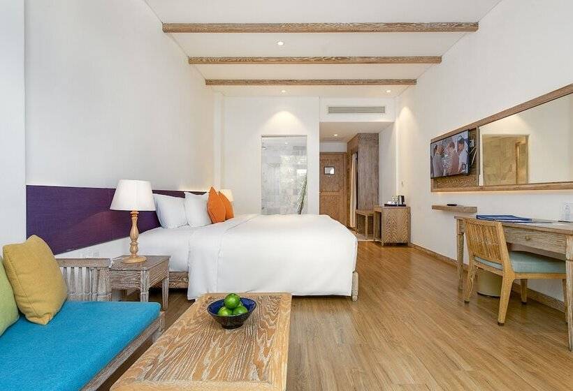 اتاق دلوکس با تخت کینگ و چشمانداز شهر, Risemount Premier Resort Danang