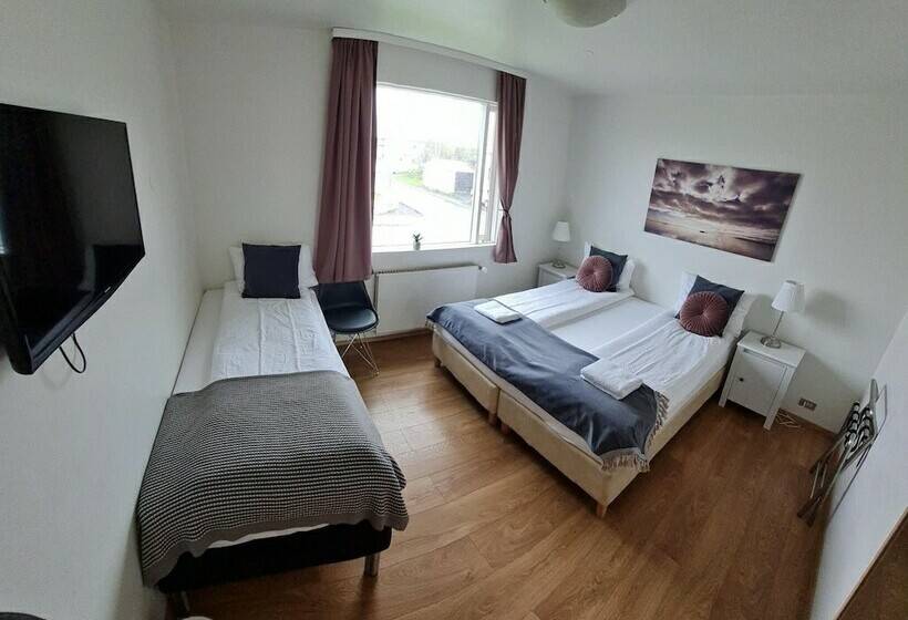 اتاق استاندارد با سرویس بهداشتی مشترک, Hofn Guesthouse