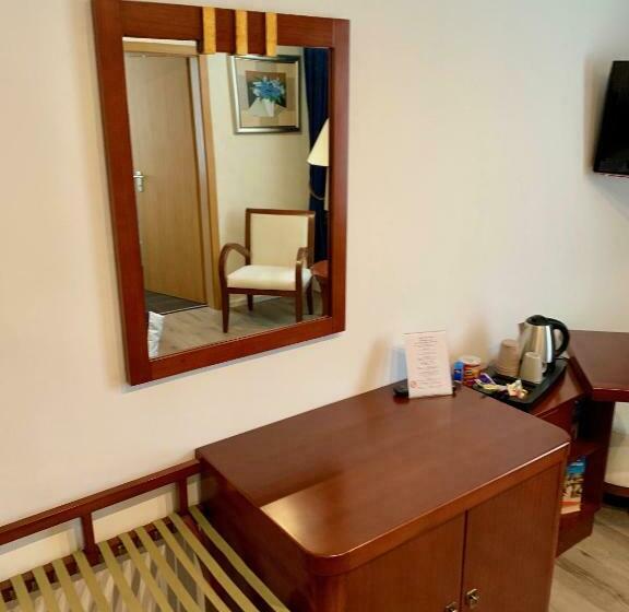 اتاق استاندارد یک نفره, Boutique Hotel Goldene Henne