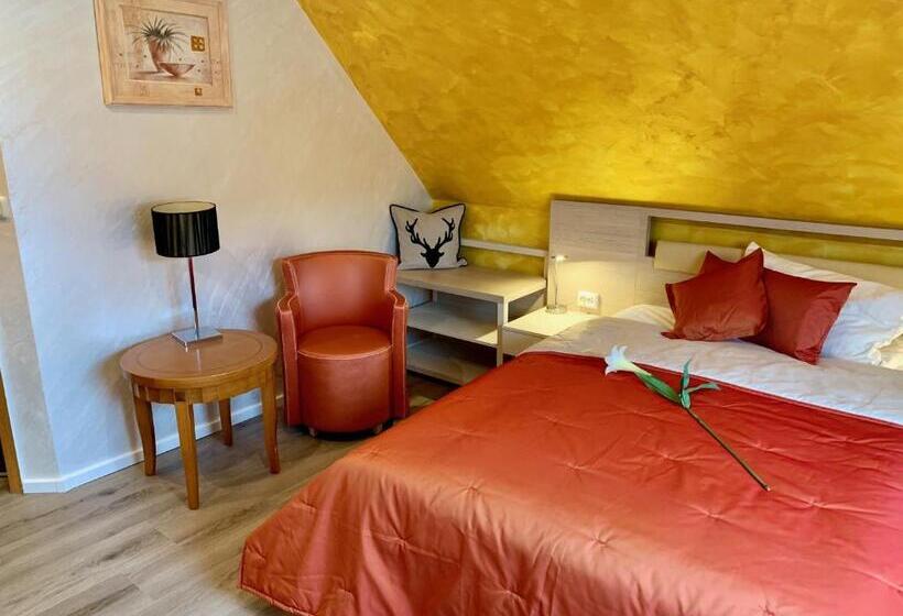 اتاق استاندارد با تخت بزرگ, Boutique Hotel Goldene Henne