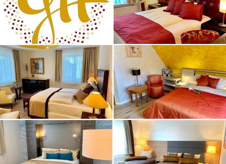 اتاق استاندارد با تخت بزرگ, Boutique Hotel Goldene Henne
