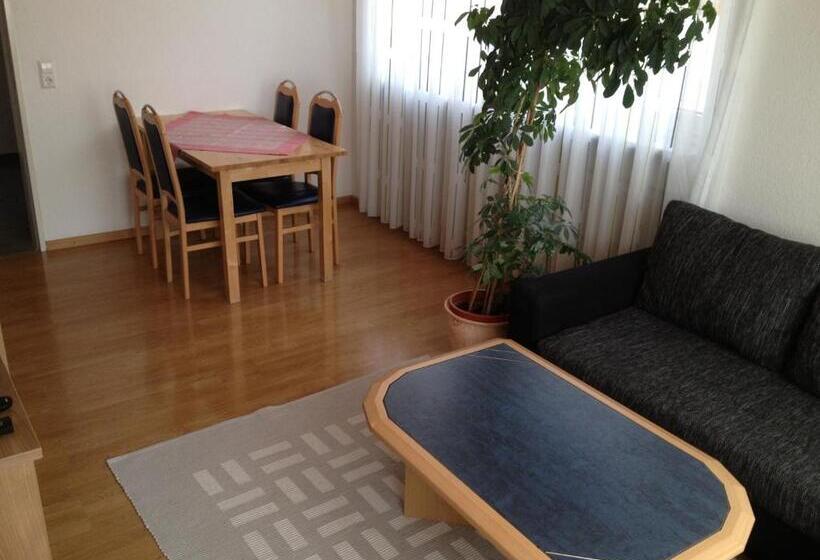 침실 1개 테라스 아파트, Gastehaus Und Fewo Lamm Garni