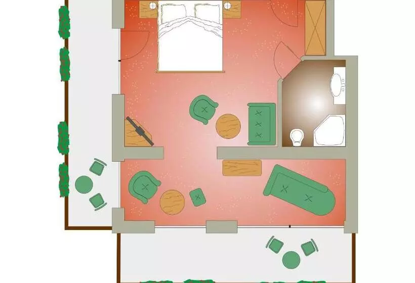 استودیوی استاندارد, Landhotel Berghof