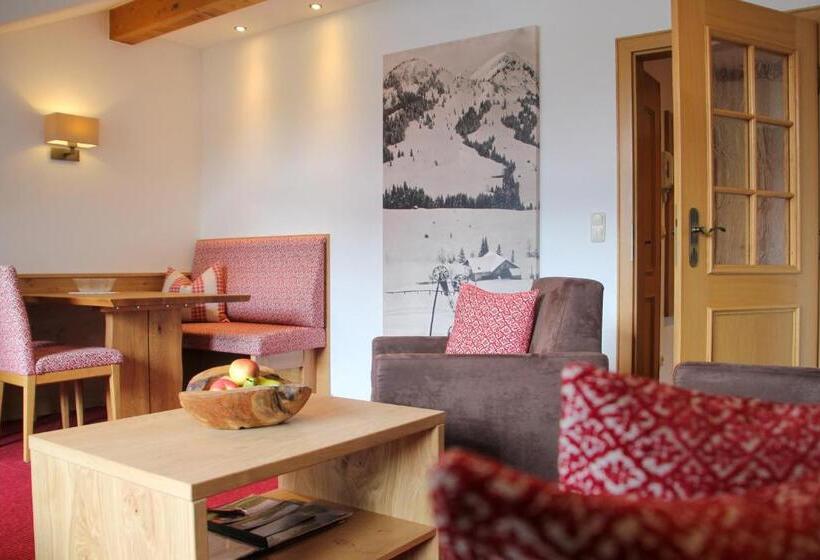 带2个卧室的套房, Landhotel Berghof