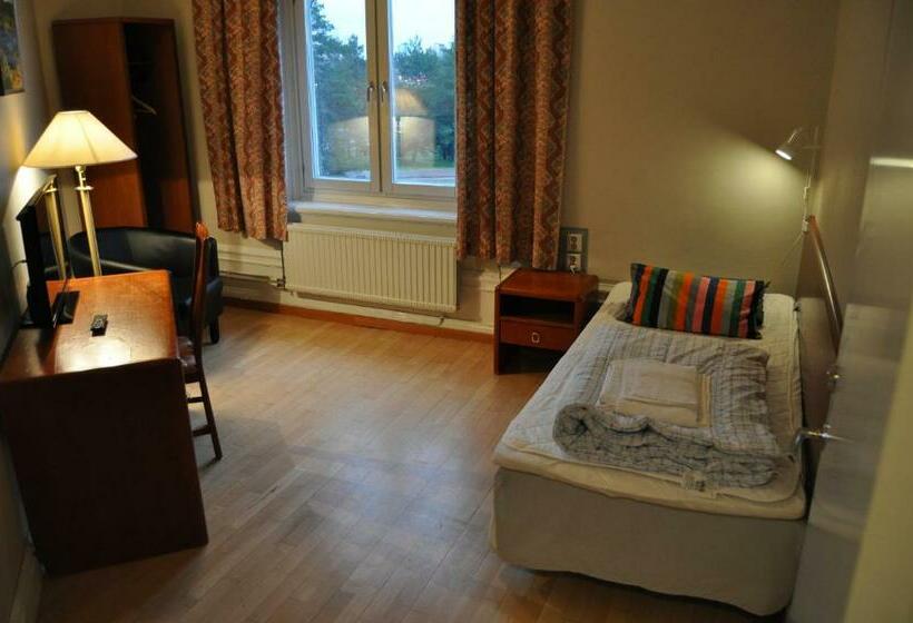 스탠다드 싱글 룸 공동욕실, Carlstad Sport Hostel