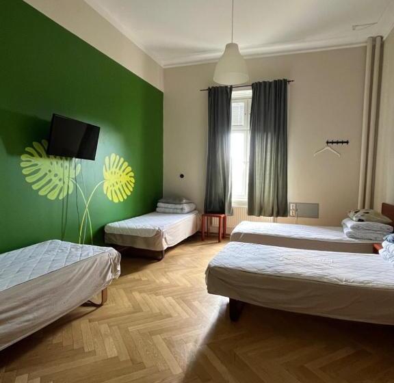 스탠다드 4인용 룸 공용 욕실, Carlstad Sport Hostel