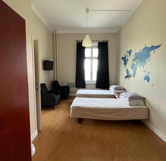 패밀리 룸 공용 욕실, Carlstad Sport Hostel