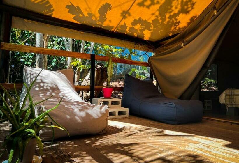 디럭스 룸, Glamping Hotel Flor Y Bambu
