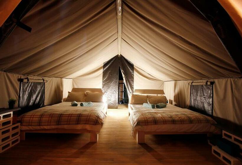 Четырехместный Номер Deluxe, Glamping Hotel Flor Y Bambu