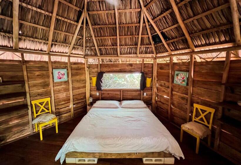 샬레, Glamping Hotel Flor Y Bambu