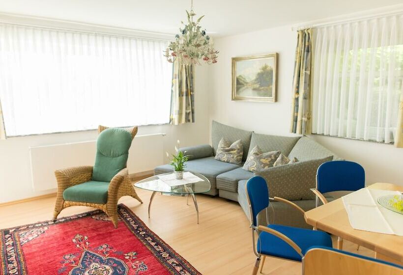 Апартаменты 1 Спальня с Террасой, Auszeit   Ihr Sibyllenbad Gästehaus