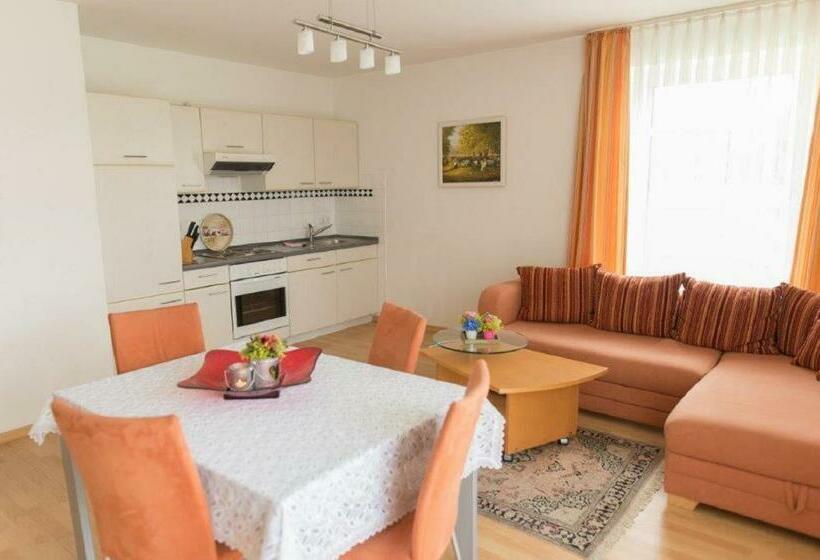 Апартаменты 1 Спальня с Балконом, Auszeit   Ihr Sibyllenbad Gästehaus