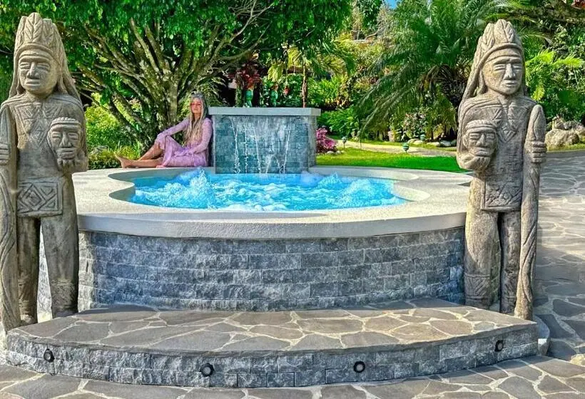 Deluxe-huone Terassi, Boquete Garden Inn