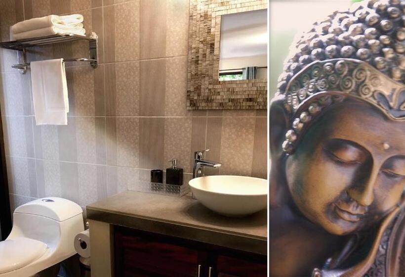 חדר דלוקס עם מרפסת טרסה, Boquete Garden Inn