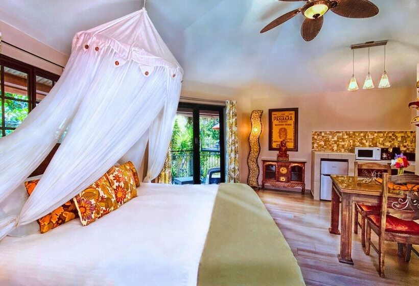 חדר דחוקס עם מיטת קינג, Boquete Garden Inn