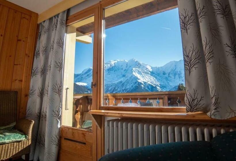 景色の見えるスーペリアルーム, Hôtel Arbois Bettex