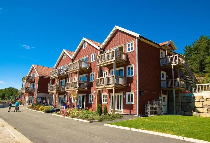 Апартаменты 1 Спальня Вид на Море, Tregde Ferie