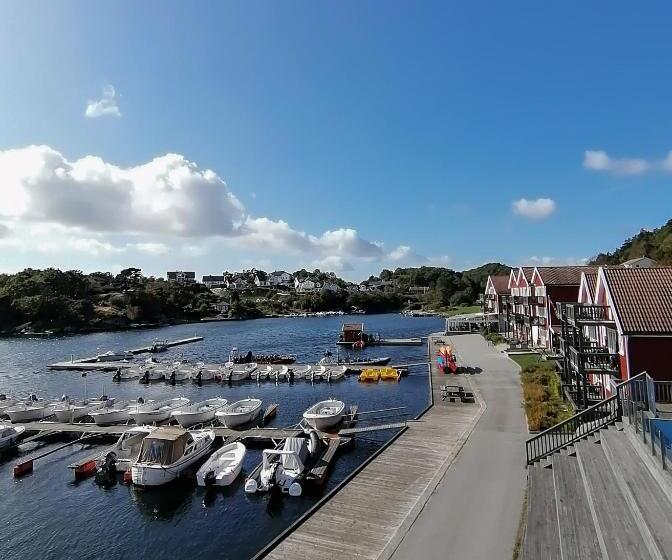 Апартаменты 1 Спальня Вид на Море, Tregde Ferie