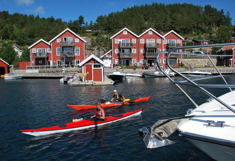 Апартаменты 1 Спальня Вид на Море, Tregde Ferie