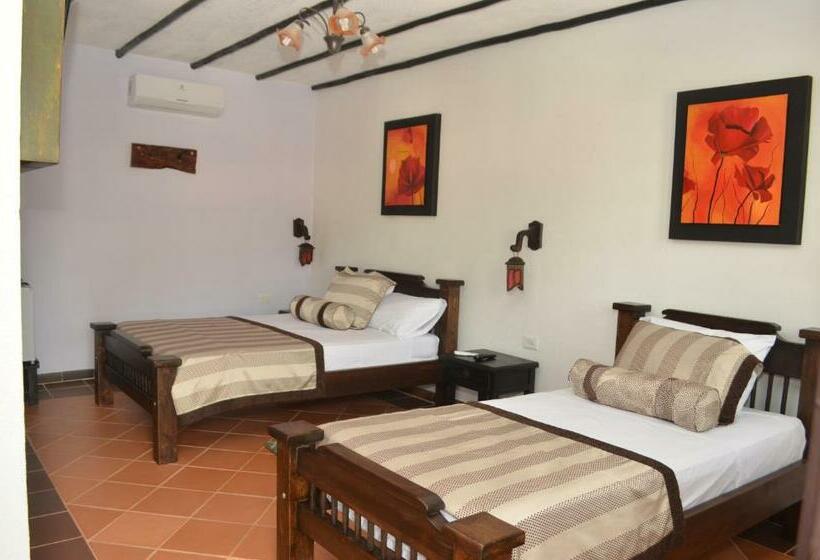 חדר סטנדרט לשלושה, El Virrey Hotel Boutique