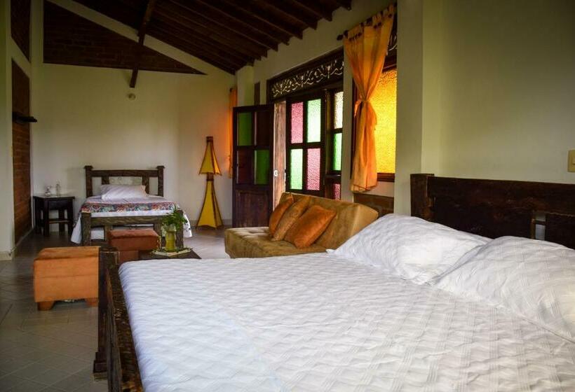 스탠다드 스튜디오 킹침대, Finca Hotel Casa Nostra, Villa Manuela