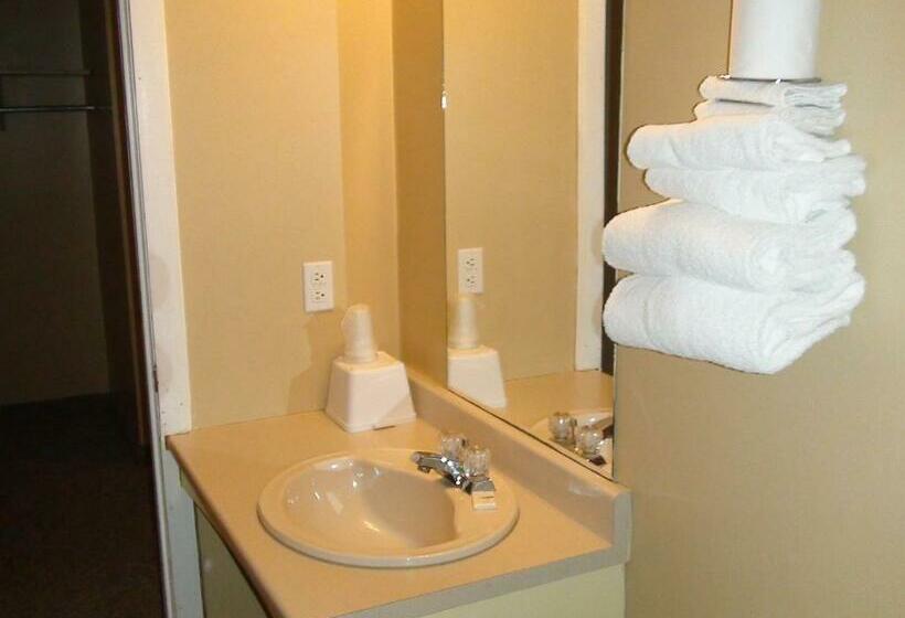 غرفه قياسيه سريرين مزدوجين, North Adventure Inn