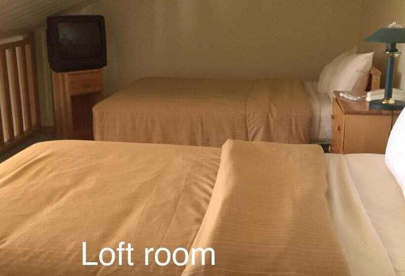 غرفه قياسيه سريرين مزدوجين, North Adventure Inn