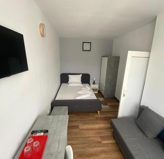 标准工作室带阳台, Paradox Movila