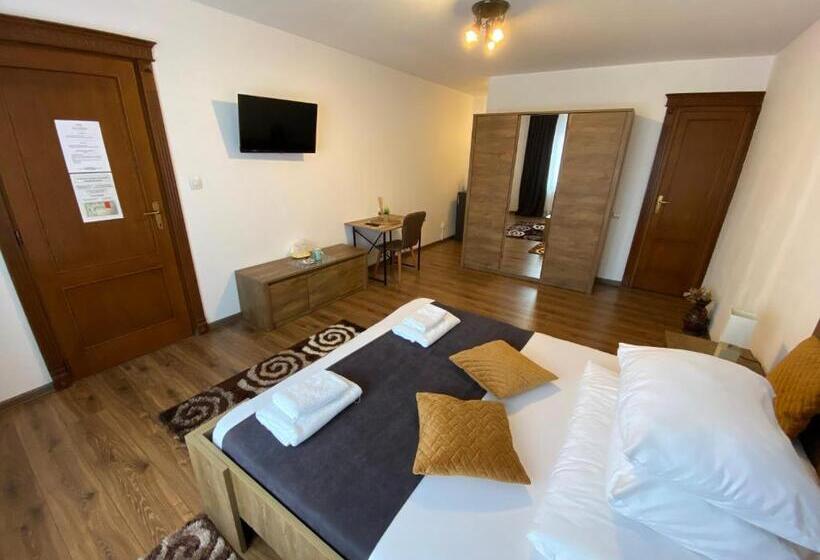 キングサイズベッドのスーペリアルーム, Pensiunea Pictorilor