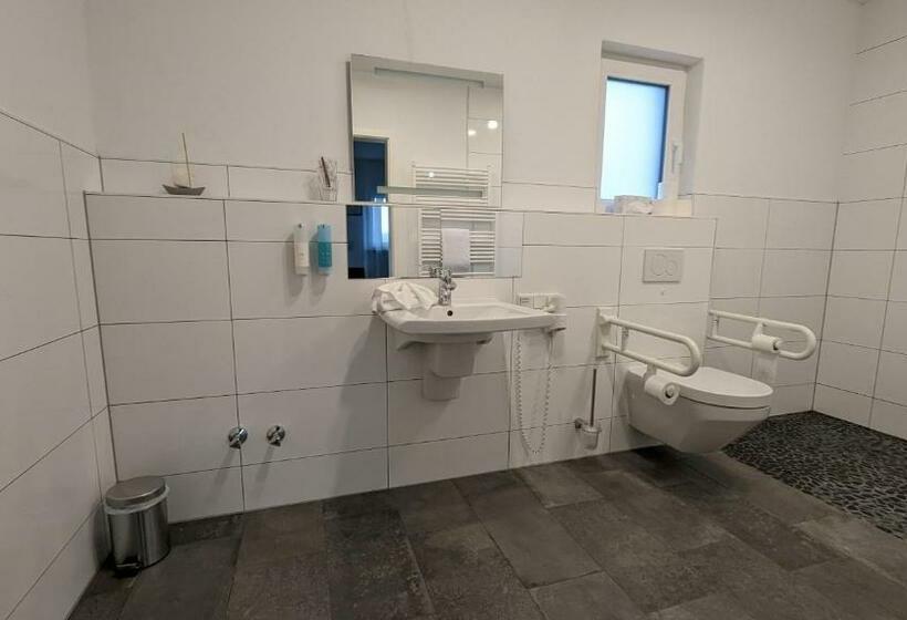 חדר סטנדרט יחיד מותאם לאדם עם מוגבלויות, Altes Ruderhaus