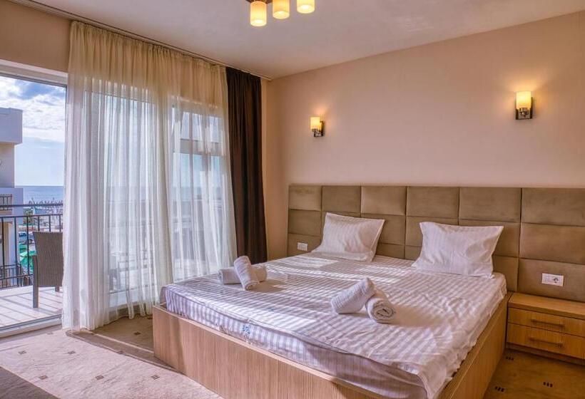 스탠다드 룸 측면 바다 전망, Sammos Beach Resort