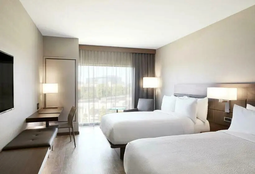 ２ダブルベッドのスタンダードルーム, Ac Hotel By Marriott Irvine
