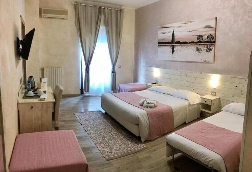 标准间, Fiumicino Airport B&b Deluxe