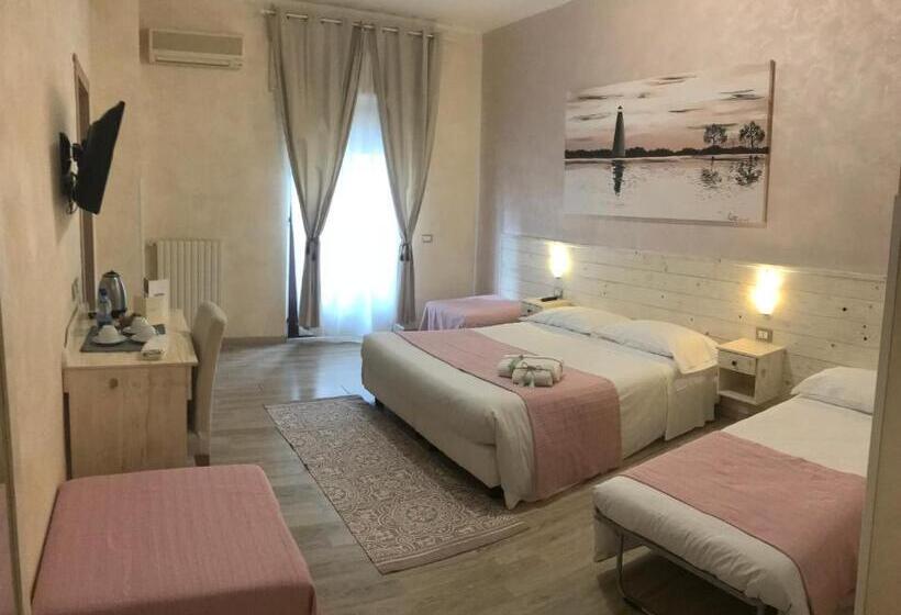 四人高级间, Fiumicino Airport B&b Deluxe