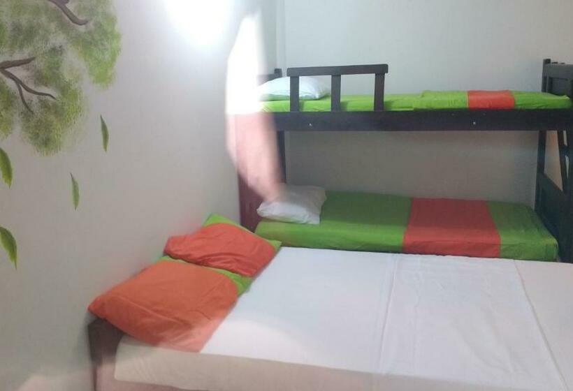 Standaard Vierpersoonskamer, Hospedaje San Andres Vive Centro