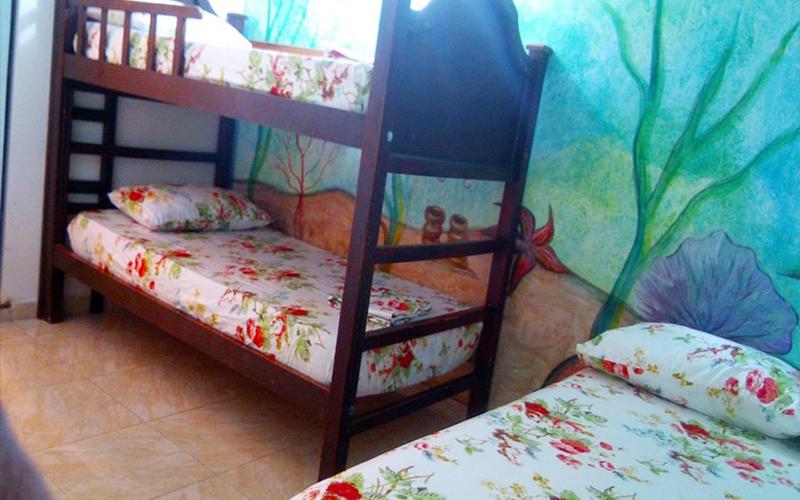 Standaard Vierpersoonskamer, Hospedaje San Andres Vive Centro