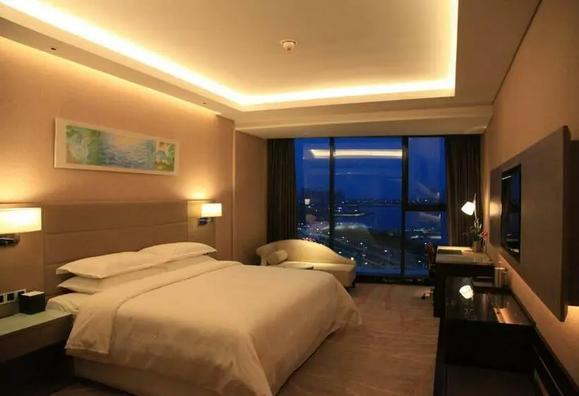 Deluxe-huone King-vuode Näköala, Sheraton Qingdao West Coast