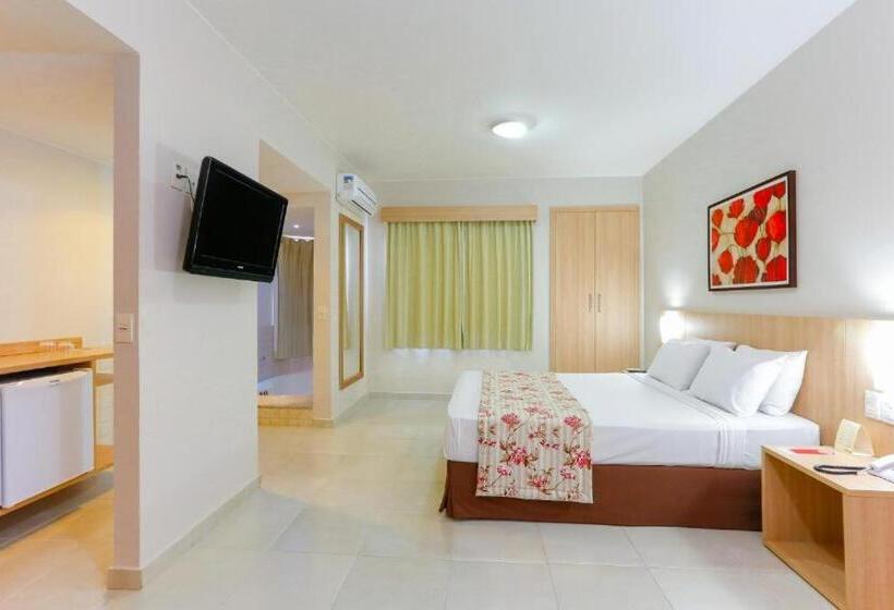 豪华房间, Hotsprings Apartamento Férias Em Caldas Novas