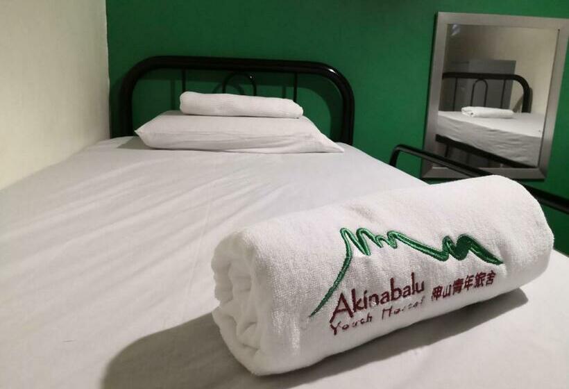 سرير فى غرفة مشتركه, Akinabalu Youth Hostel