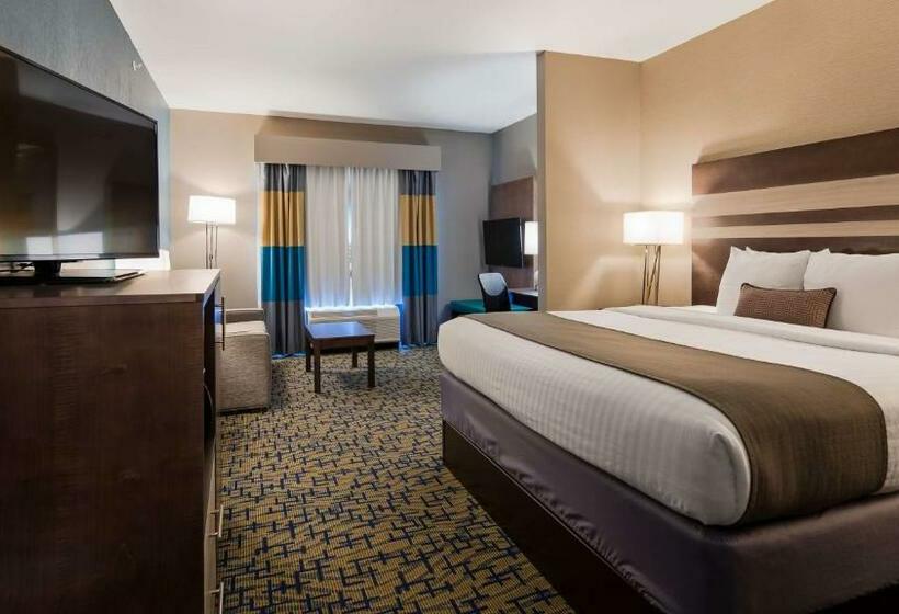 带大床的套房, Spark By Hilton Erie