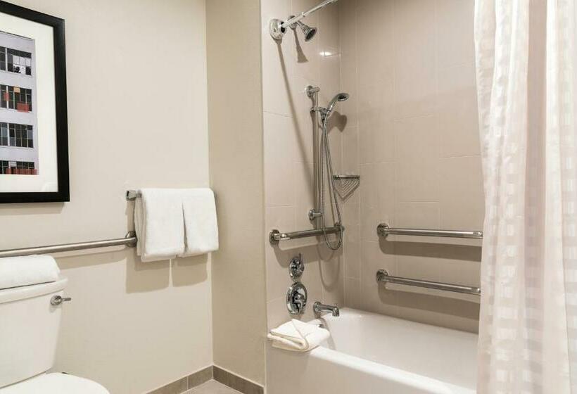 غرفة قياسية سرير كينج لذوى الإحتياجات الخاصة, Hyatt House Austin/downtown