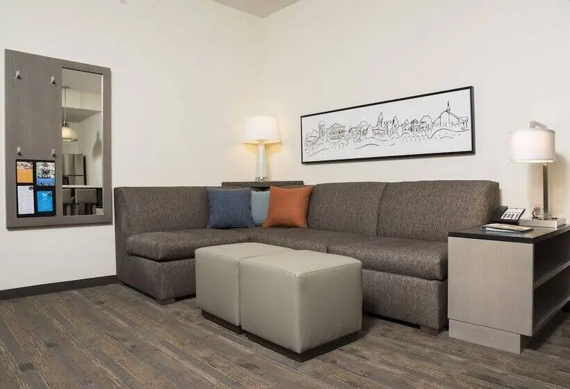 キングサイズベッドのスイートルーム, Hyatt House Austin/downtown