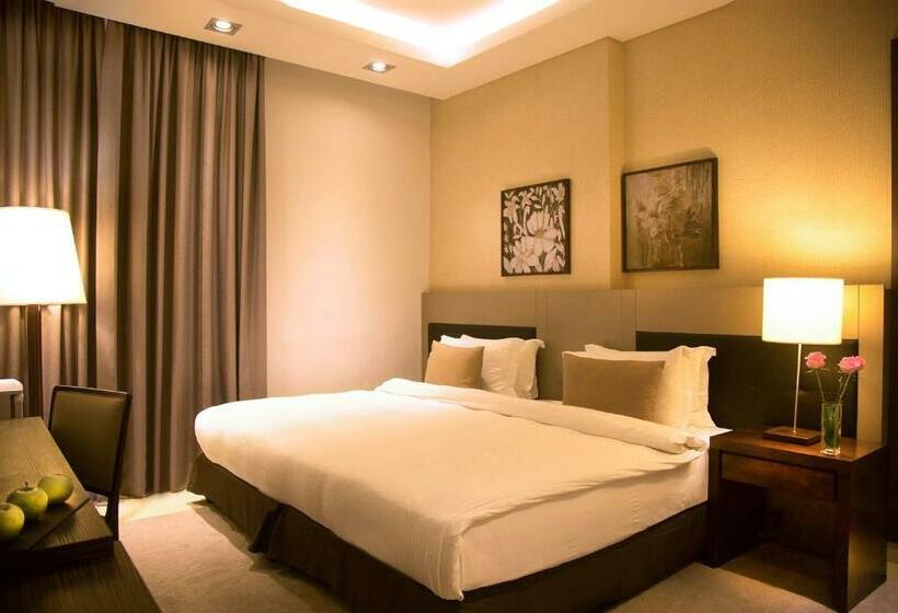 اتاق لوکس با تخت بزرگ, Kin Plaza Arjaan By Rotana