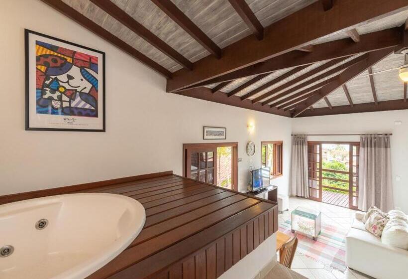 جناح ديلوكس سرير كينج, Pousada Perequê