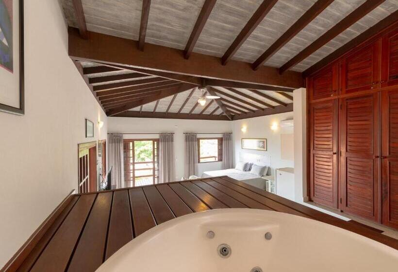 جناح ديلوكس سرير كينج, Pousada Perequê