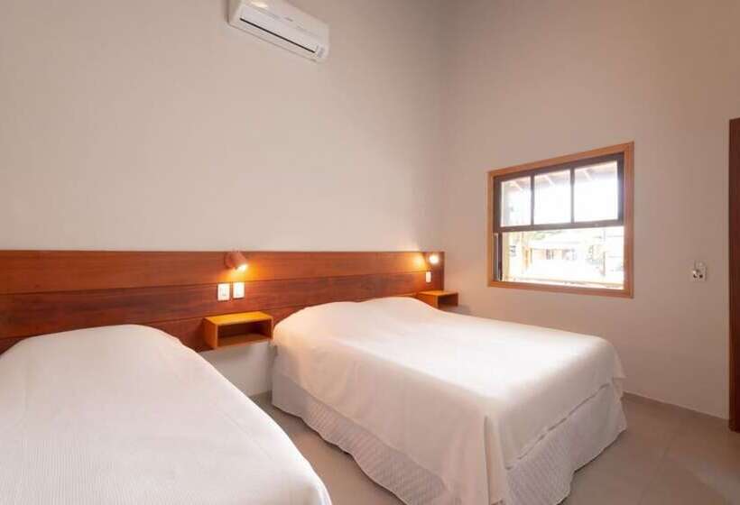 غرفة ديلوكس ثلاثية, Pousada Perequê