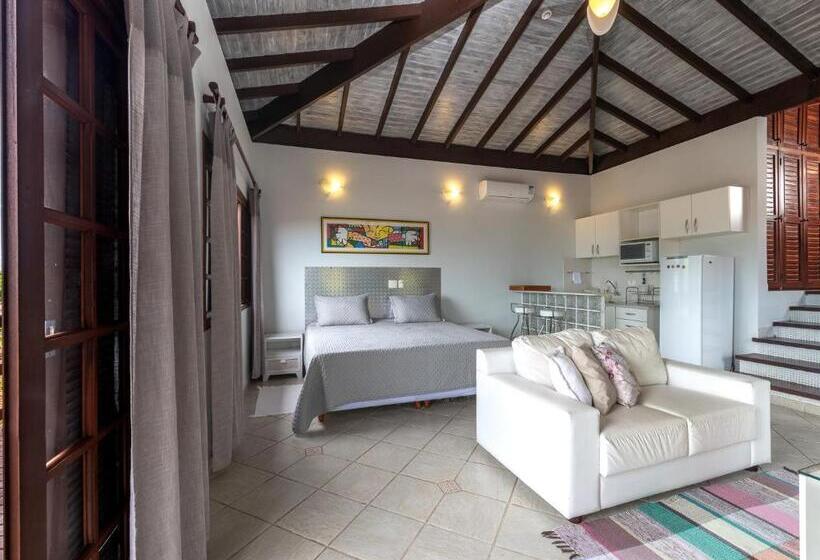 جناح ديلوكس سرير كينج, Pousada Perequê