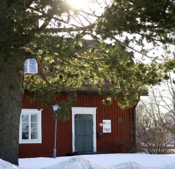 Standard-huone Jaettu Kylpyhuone, Stiftsgården Hostel Skellefteå