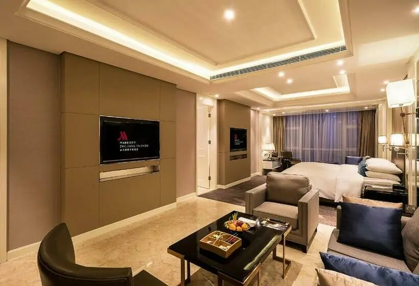 キングサイズベッドのジュニアスイート, Zhejiang Taizhou Marriott