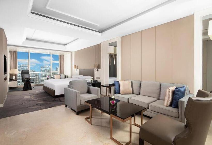 סוויטת ג'וניור מיטת קינג, Zhejiang Taizhou Marriott